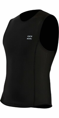 2024 Billabong Männer Absolute 2mm Wetsuit Vest ABYW000101 - Black